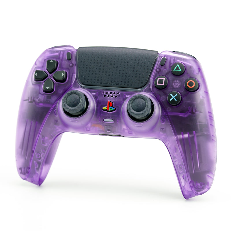 PS5 Translucent Purple Custom Controller