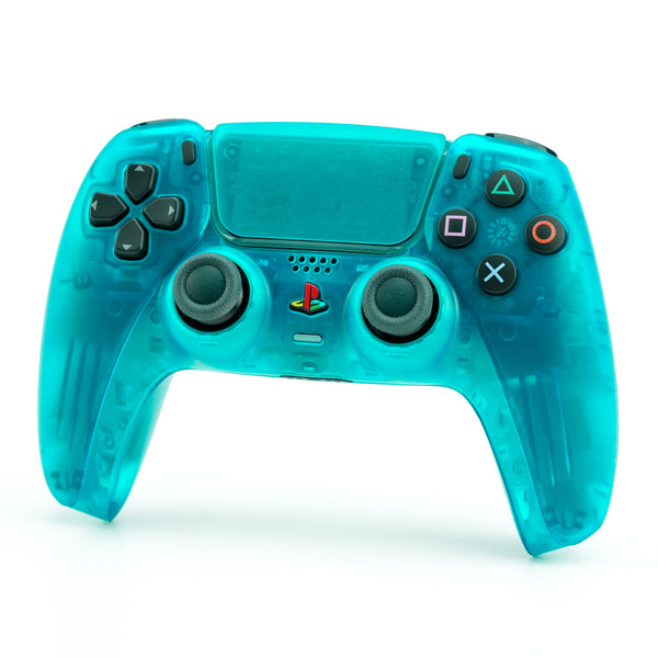 PS5 Translucent-Full Ice Blue Custom Controller (Limited Edition)