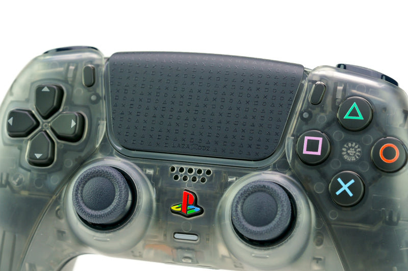 PS5 Translucent Smoke Custom Controller LaZa Modz LLC PS5 Translucent Smoke Custom Controller LaZa Modz LLC