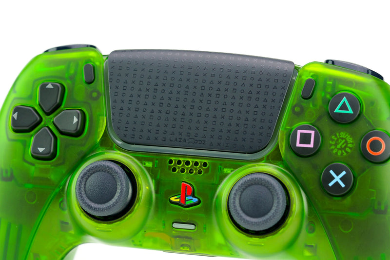 PS5 Translucent Green Custom Controller