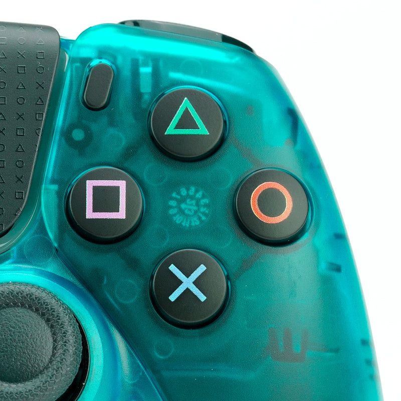 PS5 EDGE Translucent Ice Blue Custom Controller (Limited Edition Color)