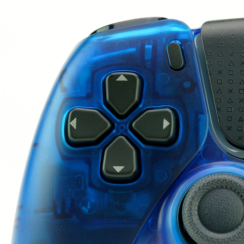 PS5 EDGE Translucent Blue Custom Controller
