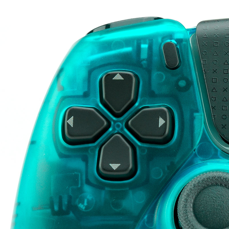 PS5 EDGE Translucent Ice Blue Custom Controller (Limited Edition Color)