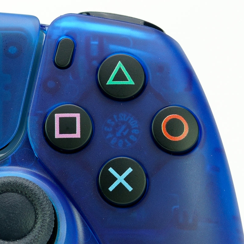 PS5 EDGE Translucent FULL Blue Custom Controller