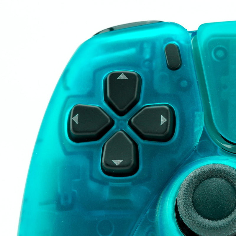 PS5 EDGE Translucent FULL Ice Blue Custom Controller (Limited Edition Color)