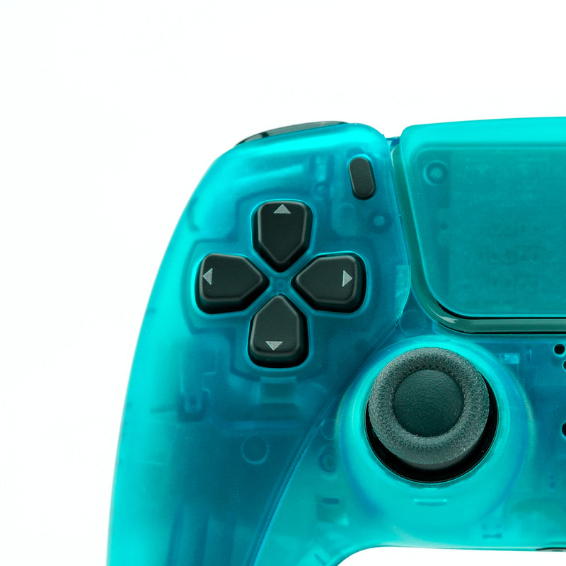 PS5 Translucent-Full Ice Blue Custom Controller (Limited Edition)