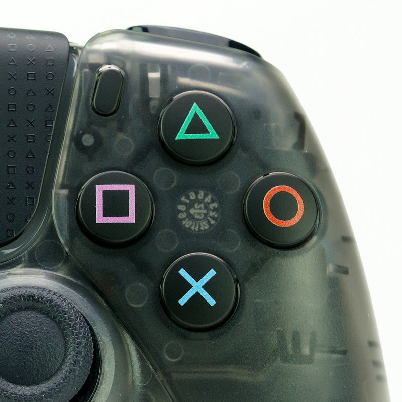 PS5 EDGE Translucent Smoke Custom Controller