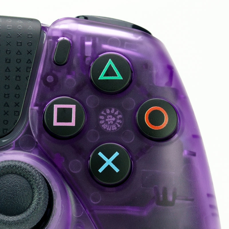 PS5 EDGE Translucent Purple Custom Controller