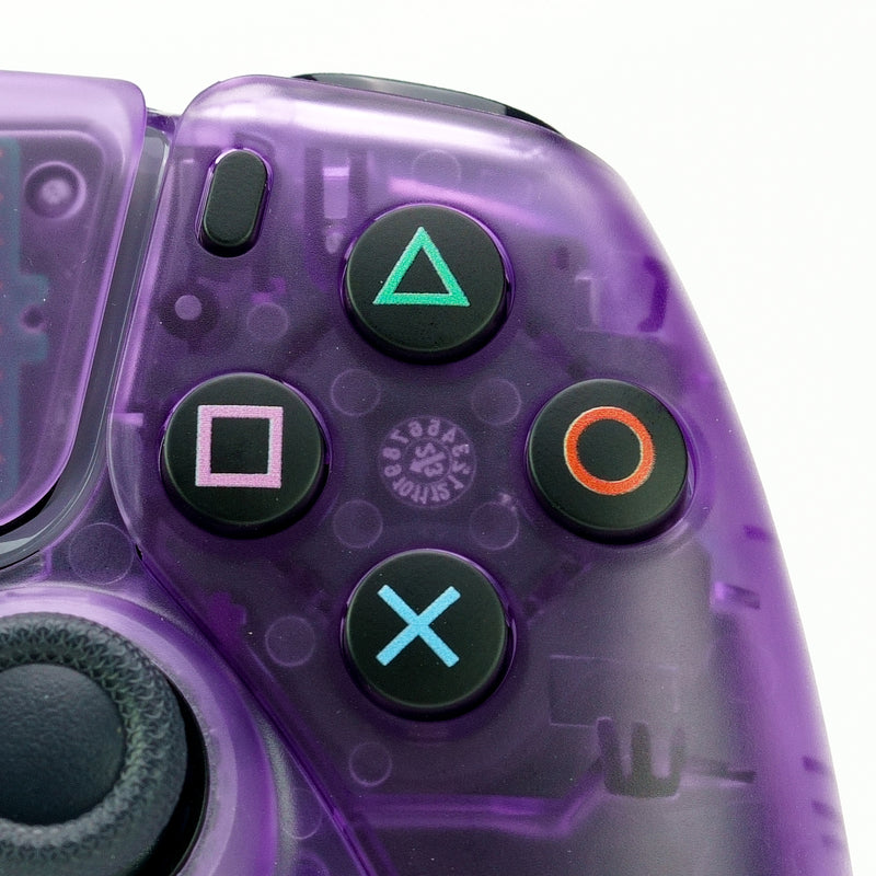 PS5 EDGE Translucent FULL Purple Custom Controller