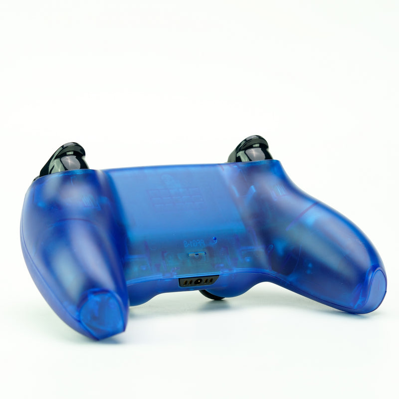 PS5 Translucent-Full Blue Custom Controller