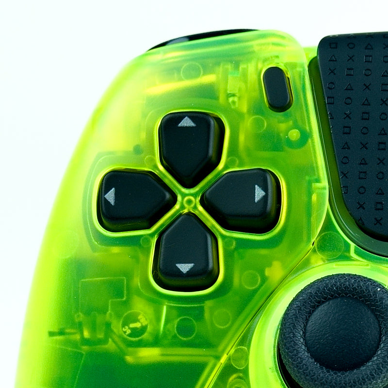 PS5 EDGE Translucent Lime Green Custom Controller (Limited Edition Color)