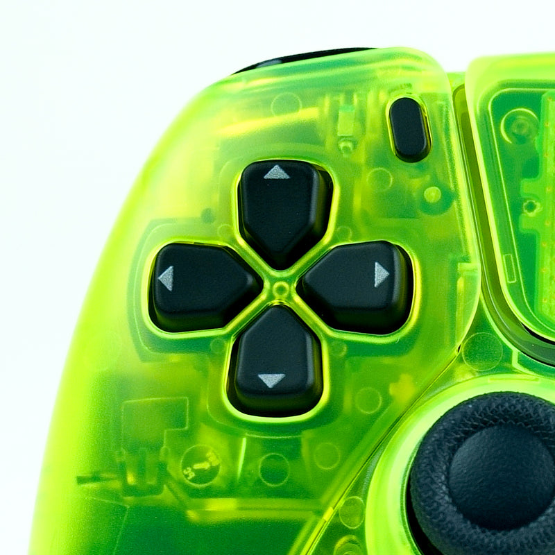 PS5 EDGE Translucent FULL Lime Green Custom Controller (Limited Edition Color)
