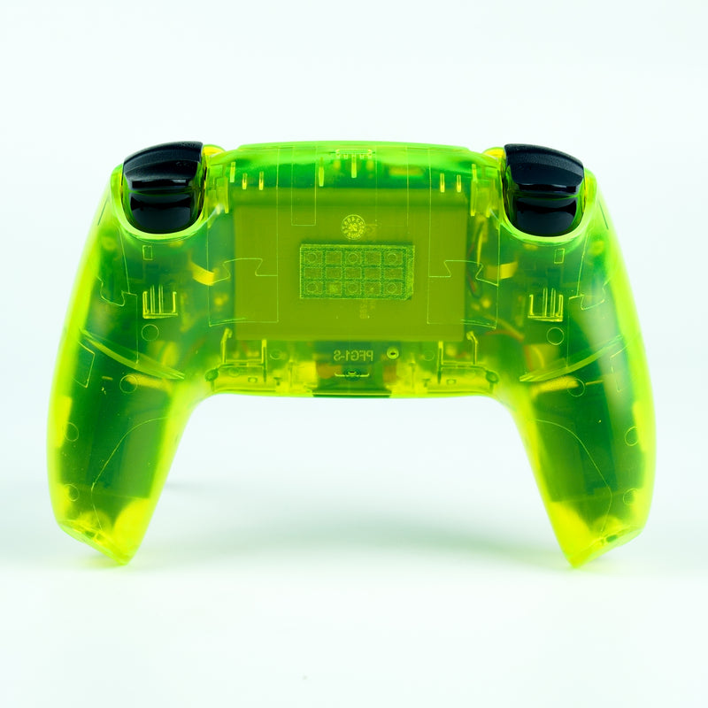 PS5 Translucent-Full Lime Green Custom Controller (Limited Edition)