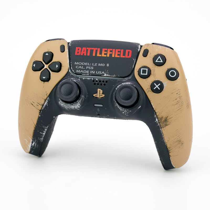 PS5 Battlefield Desert Tan Controller