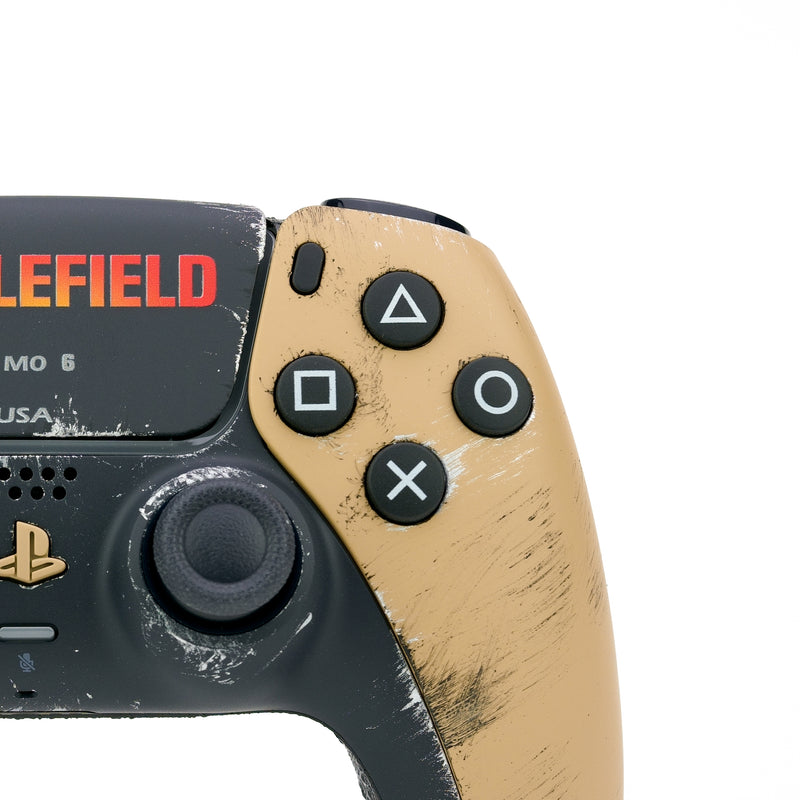 PS5 Battlefield Desert Tan Controller