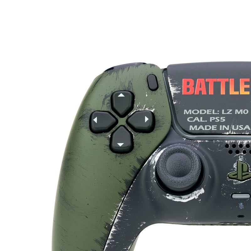 PS5 Battlefield OD Green Controller