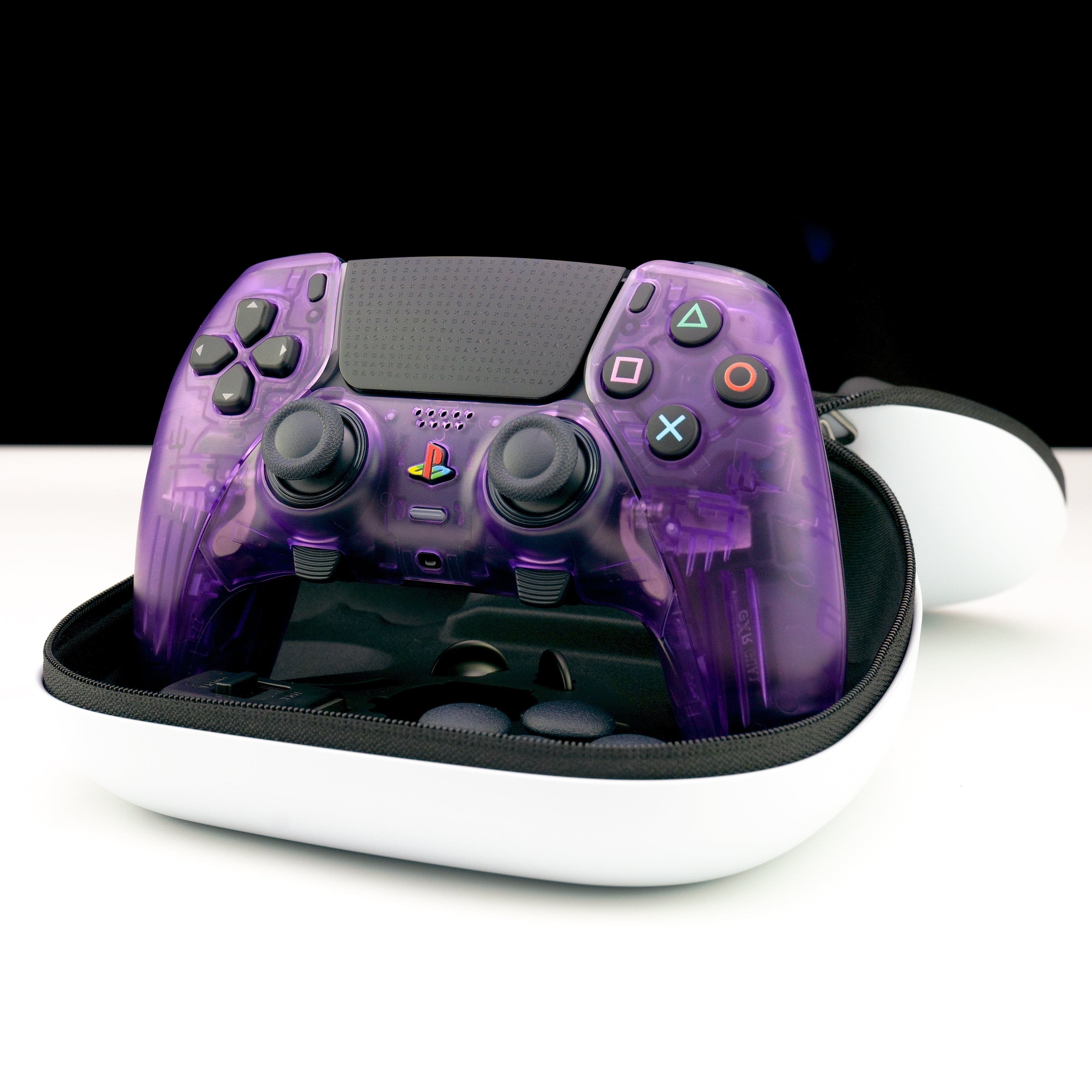 PS5 EDGE Translucent Purple Custom Controller – LaZa Modz LLC