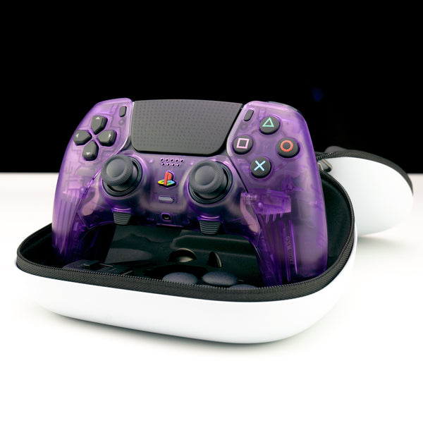 PS5 EDGE Translucent Purple Custom Controller