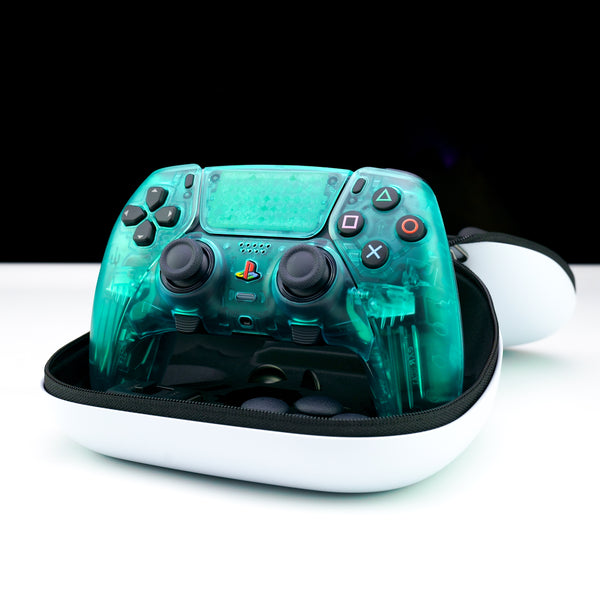 PS5 EDGE Translucent FULL Ice Blue Custom Controller (Limited Edition Color)
