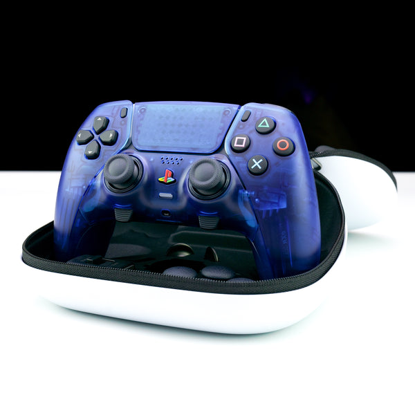 PS5 EDGE Translucent FULL Blue Custom Controller