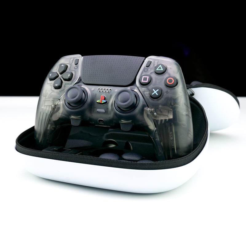 PS5 EDGE Translucent Smoke Custom Controller