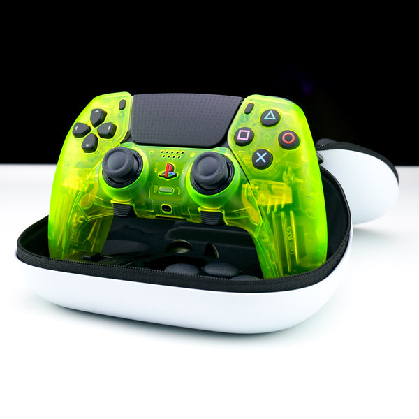 PS5 EDGE Translucent Lime Green Custom Controller (Limited Edition Color)