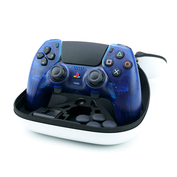 PS5 EDGE Translucent Blue Custom Controller