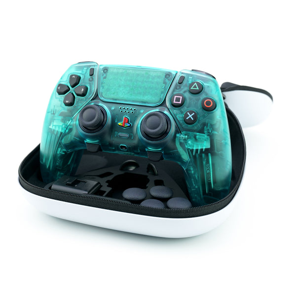 PS5 EDGE Translucent FULL Ice Blue Custom Controller (Limited Edition Color)
