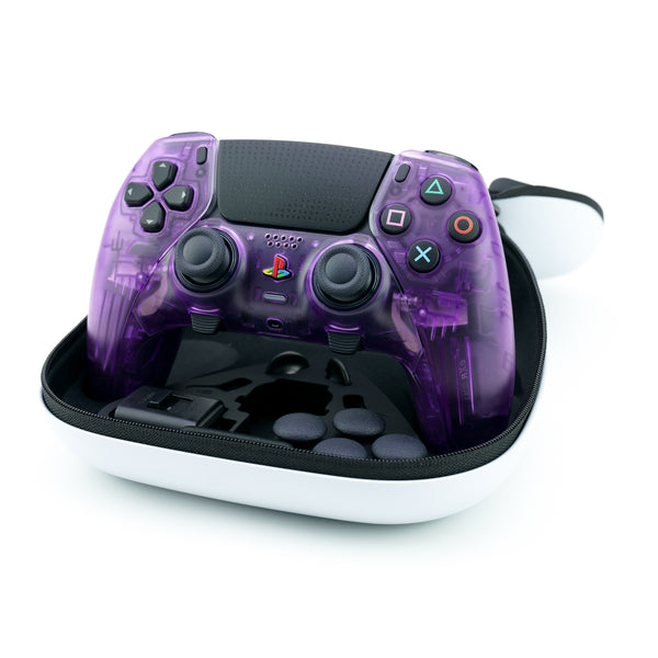 PS5 EDGE Translucent Purple Custom Controller
