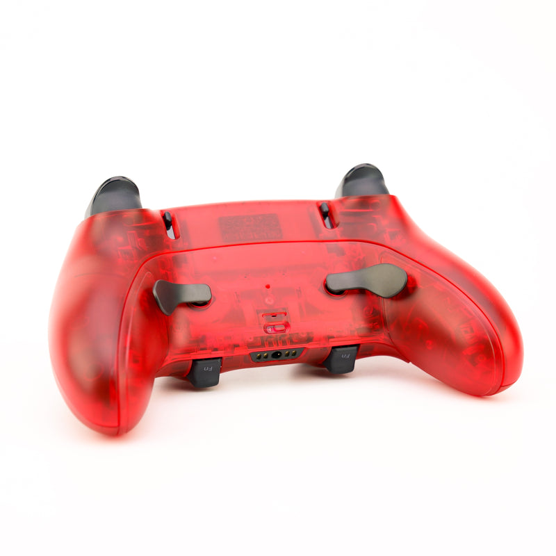 PS5 EDGE Translucent Red Custom Controller