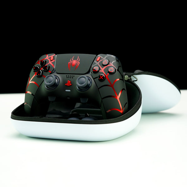 Custom Wireless Controller Compatible With PS5 Exclusive Unique Design Spider Man Blue Custom Wireless Controller Compatible With PS5 Exclusive Unique Design Spider Man Blue
