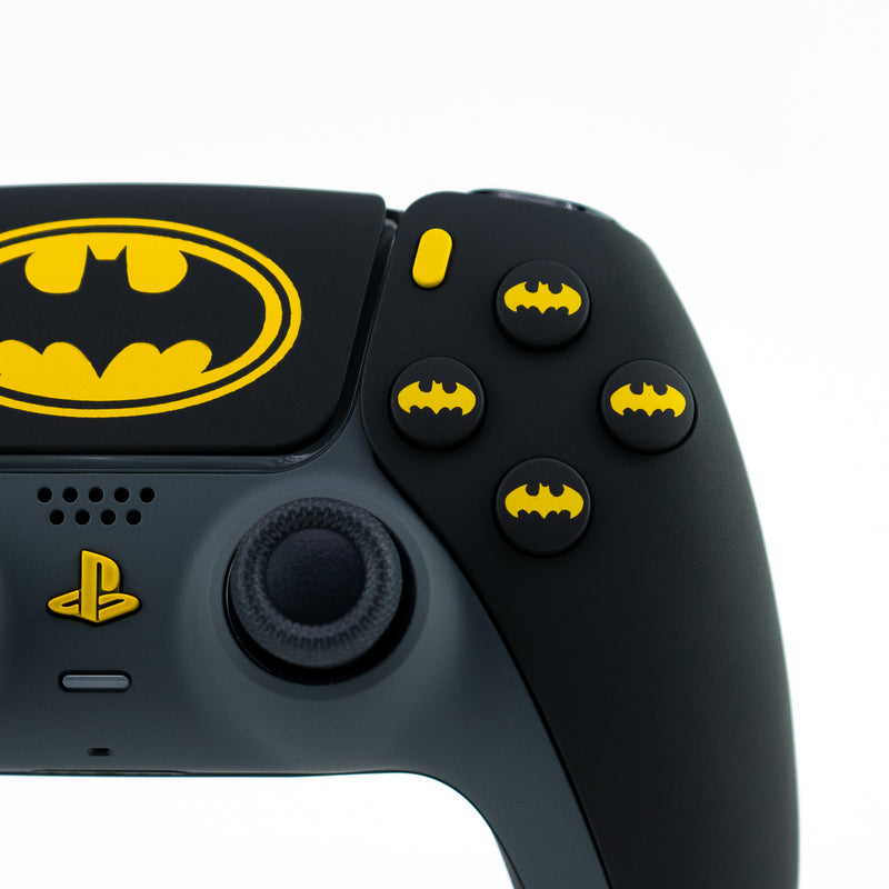 Batman Themed PS5 Custom Dualsense Controller – Primzstar Modz