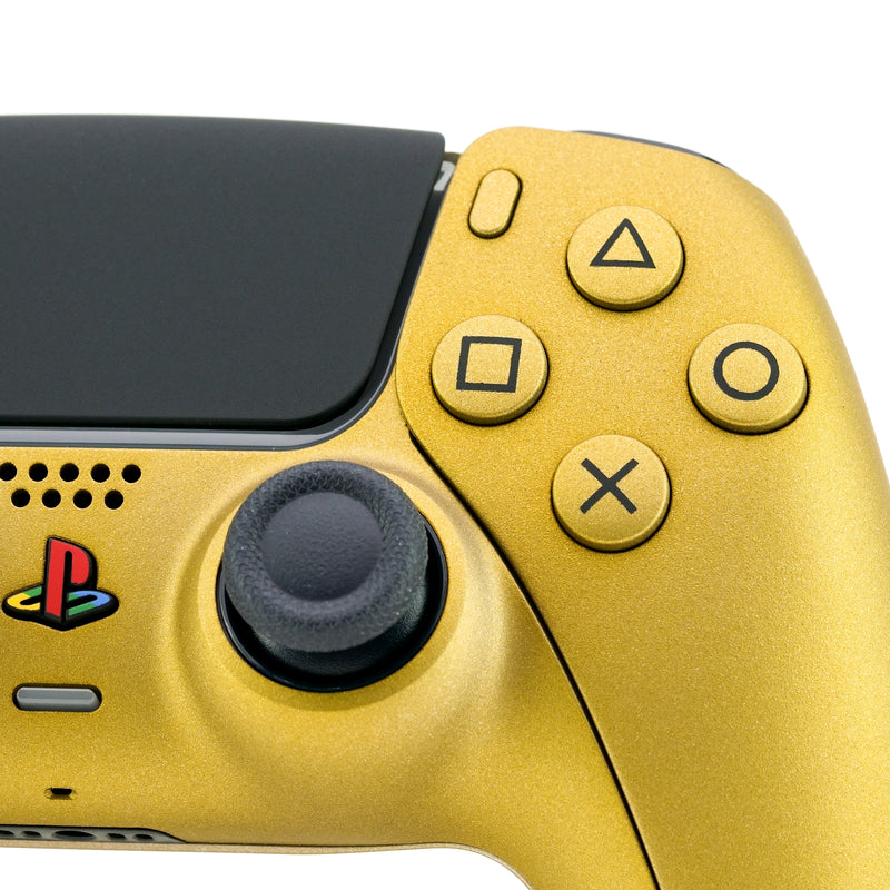 Custom Gold & Diamond PlayStation 5 Controller 
