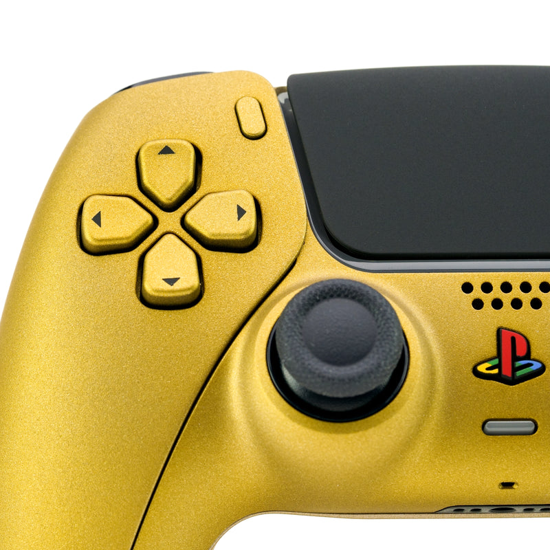 Custom Sony DualSense Wireless Controller PlayStation PS5 - Metallic Gold