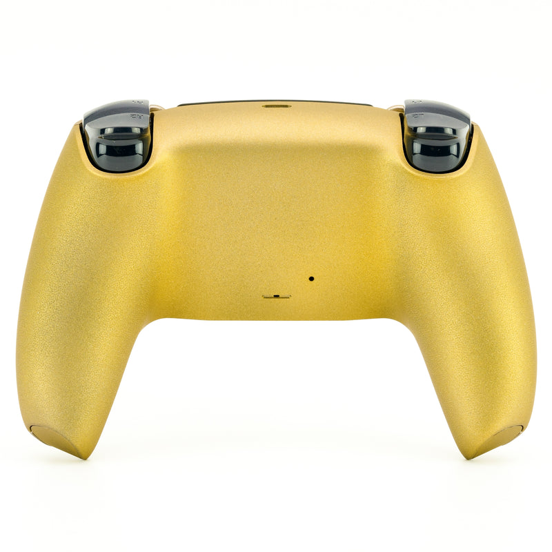 PS5 controller full yellow 18k gold