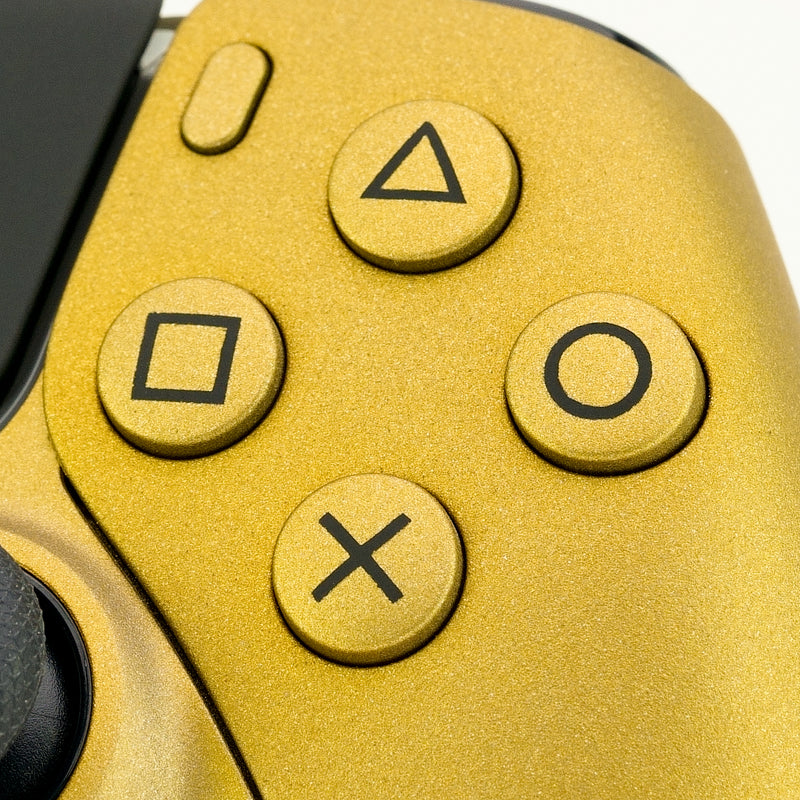 Gold PS5 Controller Skin – Da Meta