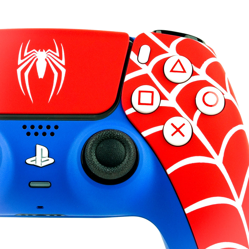 PS5 Retro Spider-Man Controller WHT – LaZa Modz LLC