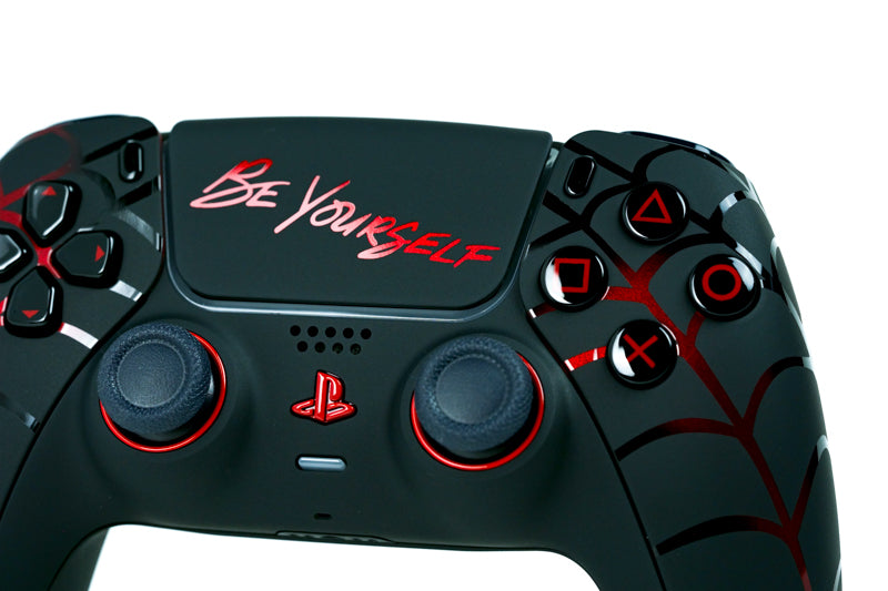 PS5 *Be Yourself* Spider-Man Miles Morales Controller – LaZa Modz LLC