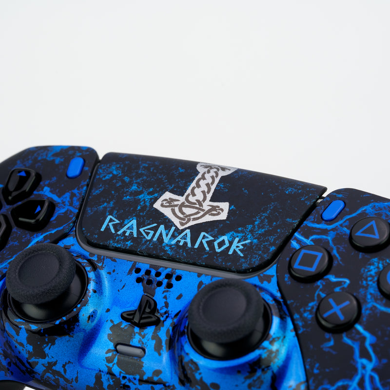 God of War Ragnarok Blue PS5 Skin Kratos Ragnarok Controller 