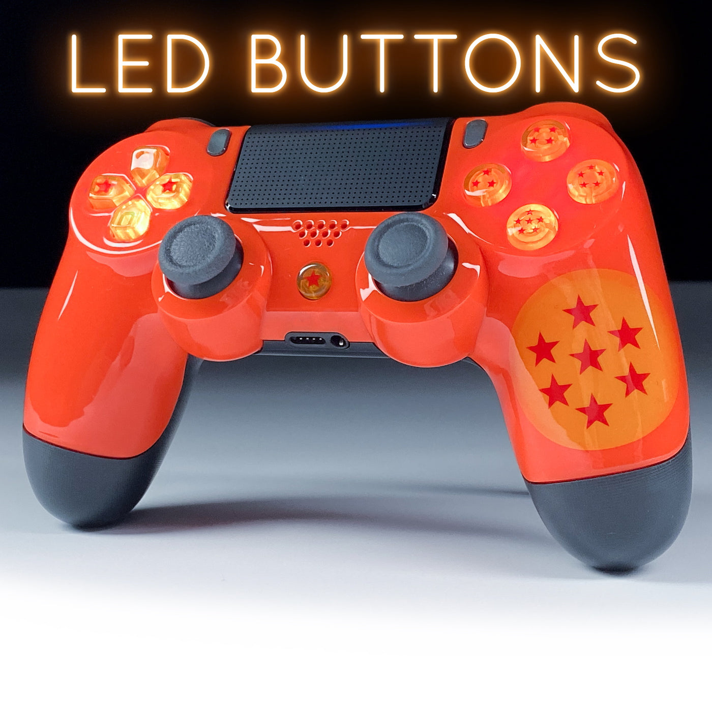 PS4 Elite Dragonball Z LED Controller – LaZa Modz LLC