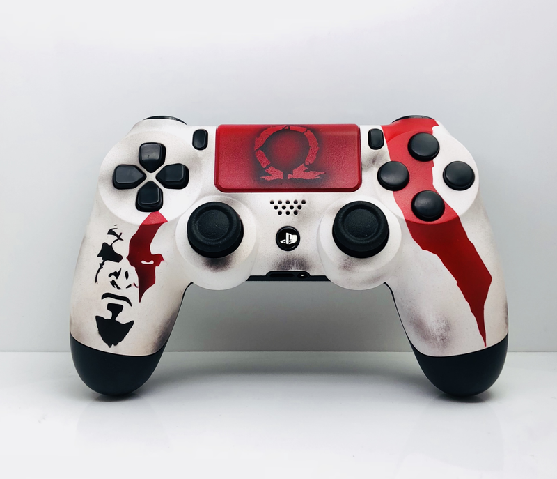 PS4 GOW Custom Controller