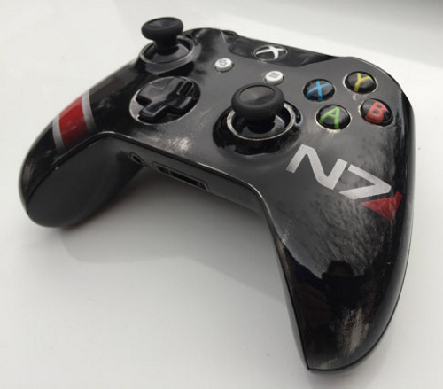 Xbox Mass Effect N7 Custom Controller