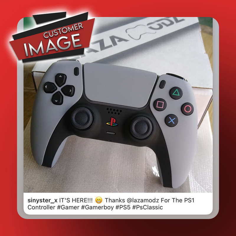 PS5 Classic PS1 LITE Theme Custom Controller