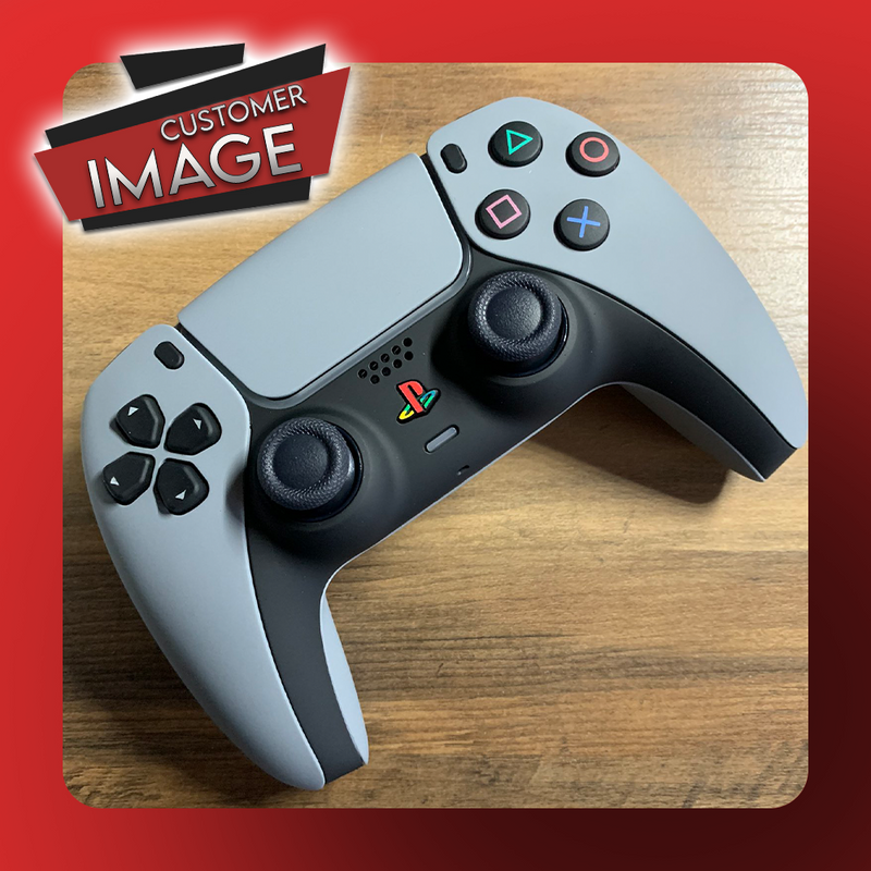 PS5 Classic PS1 Theme Custom Controller