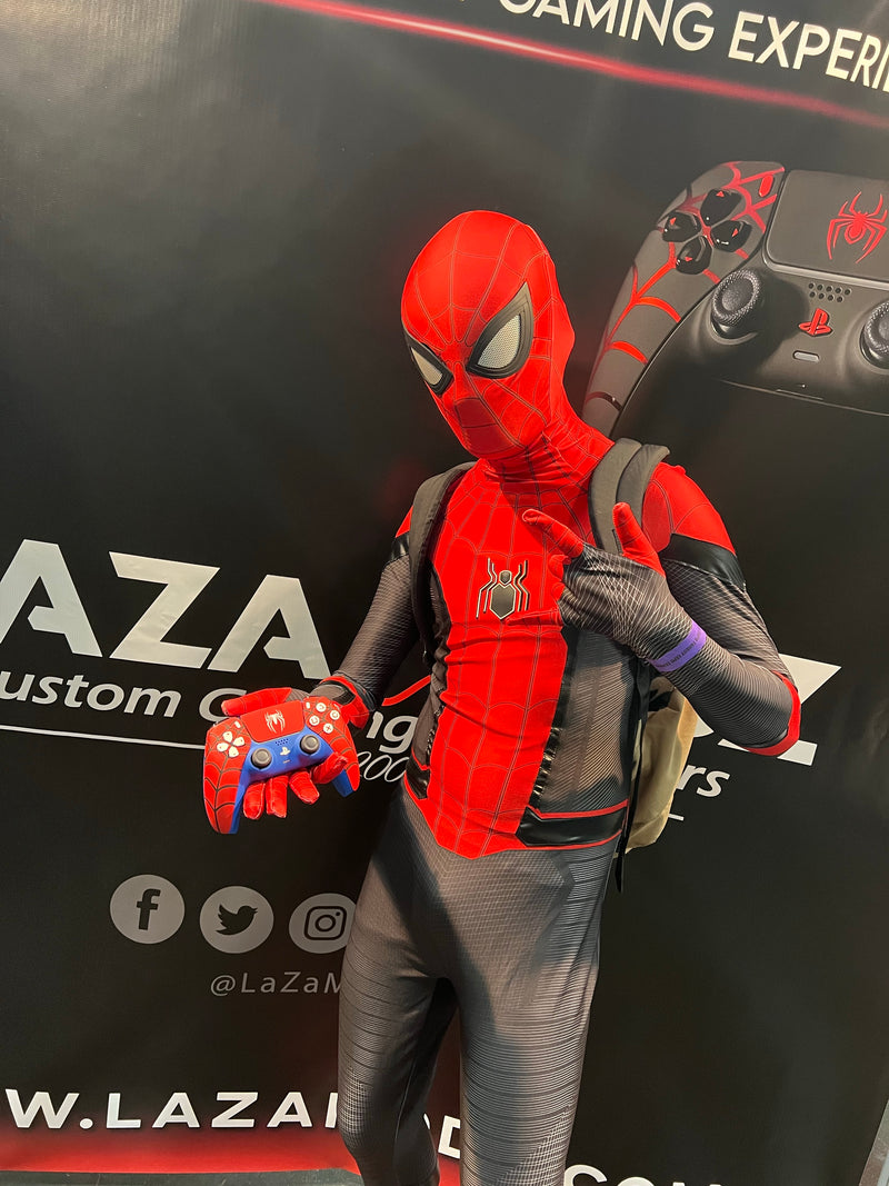 PS5 Retro Spider-Man Controller BLK
